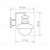Уличный настенный cветильник Elektrostandard Talli D GL 3002D черный 4690389106576 4690389106576 - 6