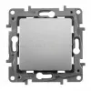 Переключатель одноклавишный Legrand Etika 10A 250V алюминий 672405 672405 - 2