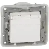 Розетка 2К+З Legrand Etika 16A 250V с/з со шторками винтовой зажим немецкий стандарт слоновая кость 672322 672322 - 2