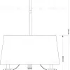 Подвесная люстра Kutek Monza MON-ZWD-3 (P/A) MON-ZWD-3(P/A) - 2