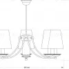 Подвесная люстра Kutek N Abazur N-ZW-5(P/A) N-ZW-5(P/A) - 2