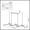 Подвесной светодиодный светильник Odeon Light Rudy 3890/85L 3890/85L - 3