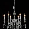 Подвесная люстра Crystal Lux MERCEDES SP6 CHROME/SMOKE MERCEDES SP6 CHROME/SMOKE - 3