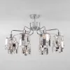 Потолочная люстра Eurosvet Scoppio 10101/8 хром/прозрачный хрусталь Strotskis 10101/8 хром/прозрачный хрусталь Strotskis - 1