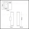 Настенный светодиодный светильник Odeon Light Dario 3833/2WA 3833/2WA - 3