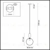 Подвесной светильник Odeon Light Okia 4671/1 4671/1 - 3