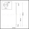 Подвесной светильник Odeon Light Pipa 3884/1B 3884/1B - 3