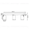 Спот Crystal Lux CLT 017CW3 L450 WH CLT 017CW3 L450 WH - 2