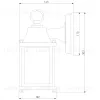 Уличный настенный cветильник Elektrostandard 1008D Brick черный 4690389106743 4690389106743 - 6