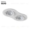 Встраиваемый светильник Crystal Lux CLT 001С2 WH CLT 001C2 WH - 3