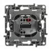 Выключатель кнопочный одноклавишный Legrand Etika 6A 250V слоновая кость 672314 672314 - 2