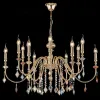 Подвесная люстра Crystal Lux MERCEDES SP6+6 GOLD/COLOR MERCEDES SP6+6 GOLD/COLOR - 3