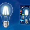 Лампа светодиодная филаментная (UL-00004868) Uniel E27 15W 3000K прозрачная LED-A70-15W/3000K/E27/CL PLS02WH LED-A70-15W/3000K/E27/CL PLS02WH картон - 2