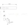 Настенный светодиодный светильник Maytoni Comodo C031WL-L8B3K C031WL-L8B3K - 5
