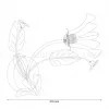Бра Lucia Tucci Fiori di rose W112.1 RIGHT Fiori di rose W112.1 RIGHT - 2