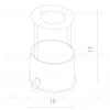 Встраиваемый светильник ARTE Lamp A3120PL-1WH A3120PL-1WH - 6