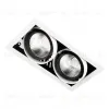 Встраиваемый светильник Ambrella Light T812 BK/CH 2*12W 4200K T812 BK/CH 2*12W 4200K - 1