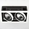 Встраиваемый светильник Ambrella Light T812 BK/CH 2*12W 4200K T812 BK/CH 2*12W 4200K - 2