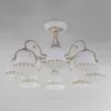 Люстра на штанге Eurosvet 60107/8 белый с золотом 60107/8 белый с золотом - 5