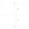 Подвесной светильник ARTE Lamp A1524SP-1WH A1524SP-1WH - 6