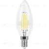 Лампа светодиодная филаментная Feron E14 11W 2700K Свеча Прозрачная LB-713 38006 38006 - 1