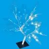 Светодиодное дерево 35х35х50см (UL-00001400) Uniel ULD-T3550-054/SWA WHITE-BLUE IP20 FROST ULD-T3550-054/SWA WHITE-BLUE IP20 FROST - 1