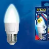 Лампа светодиодная диммируемая (UL-00004294) Uniel E14 7W 4000K матовая LED-C37 7W/4000K/E14/FR/DIM PLP01WH LED-C37 7W/4000K/E14/FR/DIM PLP01WH картон - 2