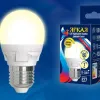 Лампа светодиодная диммируемая (UL-00004302) Uniel E14 7W 3000K матовая LED-G45 7W/3000K/E14/FR/DIM PLP01WH LED-G45 7W/3000K/E14/FR/DIM PLP01WH картон - 2