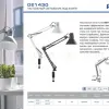 Настольная лампа (10610) Uniel TLD-524 White/LED/500Lm/4500K/Dimmer TLD-524 White/LED/500Lm/4500K/Dimmer - 2