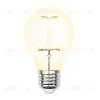 Лампа светодиодная филаментная (UL-00002625) Uniel E27 10W 3000K прозрачная LED-A60-10W/WW/E27/CL PLS02WH LED-A60-10W/WW/E27/CL PLS02WH картон - 1