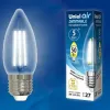 Лампа светодиодная филаментная диммируемая (UL-00003642) Uniel E27 5W 4000K прозрачная LED-C35-5W/NW/E27/CL/DIM GLA01TR LED-C35-5W/NW/E27/CL/DIM GLA01TR картон - 2