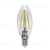 Лампа светодиодная филаментная (UL-00005900) Uniel E14 13W 4000K прозрачная LED-C35-13W/4000K/E14/CL PLS02WH LED-C35-13W/4000K/E14/CL PLS02WH картон - 1