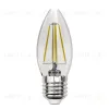 Лампа светодиодная филаментная (UL-00005901) Uniel E27 13W 3000K прозрачная LED-C35-13W/3000K/E27/CL PLS02WH LED-C35-13W/3000K/E27/CL PLS02WH картон - 1