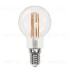 Лампа светодиодная филаментная (UL-00005906) Uniel E14 13W 4000K прозрачная LED-G45-13W/4000K/E14/CL PLS02WH LED-G45-13W/4000K/E14/CL PLS02WH картон - 1