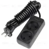 Удлинитель (UL-00003603) Uniel 2гн х 3м б/з Standard S-CD2-3 Black S-CD2-3 Black - 1