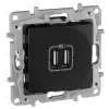 Розетка 2хUSB Legrand Etika антрацит 672694 672694 - 1