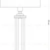 Настольная лампа Kutek Decor Abazur DEC-LG-1(P/A) DEC-LG-1(P/A) - 2