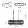 Подвесная люстра Odeon Light 4639/16 4639/16 - 5