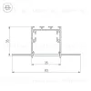 Профиль Arlight SL-LINIA 027158 027158 - 2