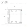Профиль Arlight SL-ARC 026596 026596 - 2