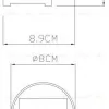 Светильник настенный ARTE Lamp A3503AL-1WH A3503AL-1WH - 4