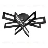 Потолочный светодиодный светильник iLedex Stalker 9082-R800-X 128W BK 9082-R800-X 128W BK - 1