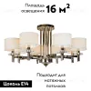 Потолочная люстра iLamp Fusion 88396/8 CR 88396/8 CR - 5