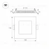 Встраиваемый светодиодный светильник Arlight DL-120x120M-9W Day White 020126 020126 - 5
