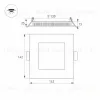 Встраиваемый светодиодный светильник Arlight DL-142x142M-13W Warm White 020130 020130 - 7