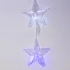 Светодиодная гирлянда (UL-00001410) Uniel занавес 220V белый ULD-E5505-196/DTK WHITE-BLUE IP20 STARS-1 ULD-E5505-196/DTK WHITE-BLUE IP20 STARS-1 - 3
