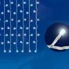 Светодиодная гирлянда (06739) Uniel занавес 220V белый ULD-C2030-240/DTA White IP20 ULD-C2030-240/DTA White IP20 - 8