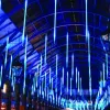 Уличная светодиодная гирлянда (11123) Uniel занавес Падающие звезды 220V синий ULD-E2405-240/DTK BLUE IP44 METEOR ULD-E2405-240/DTK BLUE IP44 METEOR - 11