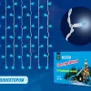 Уличная светодиодная гирлянда (UL-00001358) Uniel занавес 220V синий ULD-C2030-240/TWK BLUE IP67 ULD-C2030-240/TWK BLUE IP67 - 8