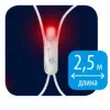 Светодиодная гирлянда (07940) Uniel занавес 220V красный ULD-N2520-240/DTA RED IP20 ULD-N2520-240/DTA RED IP20 - 5